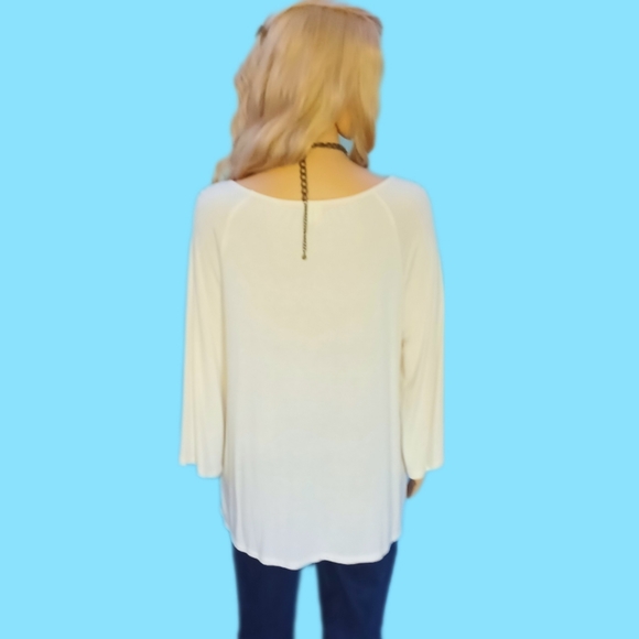 New!Old Navy L bell sleeve tunic top - Picture 6 of 8